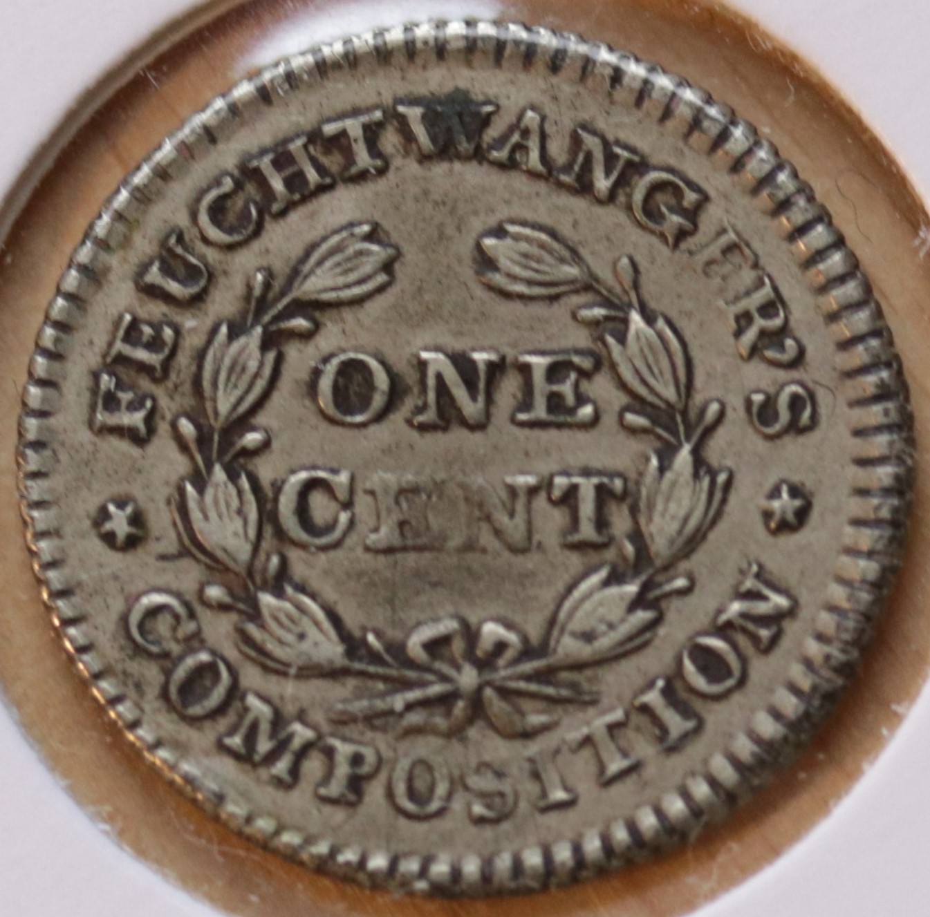 1837-Feuchtswanger's-Cent-Type-And-Grade